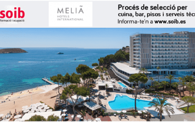 El SOIB selecciona personal para Meliá Hotels International