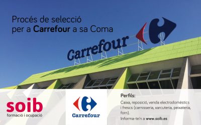El SOIB preselecciona candidatos para el hipermercado Carrefour de sa Coma