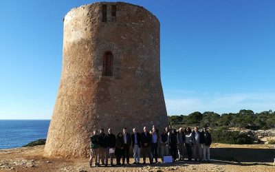 Finaliza la restauración de la torre de Cala Pi de Llucmajor en la que han intervenido trabajadores del programa SOIB Visibles