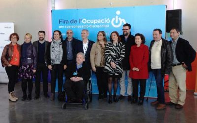 Primera Feria de Ocupación para personas con discapacidad organizada por la Asociación Balear, ASPROM