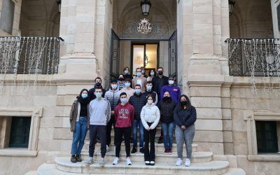 10 alumnos-trabajadores empiezan a trabajar en el Ayuntamiento de Maó gracias al programa SOIB JOVE Formación y Ocupación