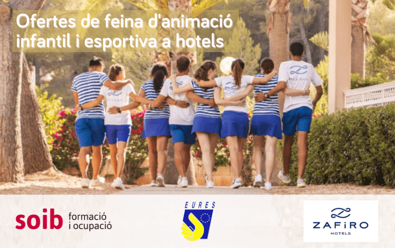Baner ofertes animació Zafiro Eures temporada 2023