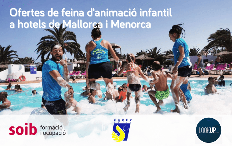 Baner ofertes animació infantil Look Up Gestió