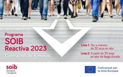 Información y ofertas del programa de fomento de empleo SOIB Reactiva 2023