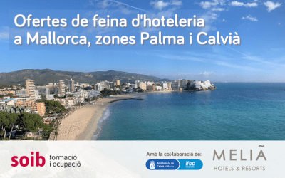 Melià Hotels & Resorts ofereix 173 llocs de feina per a hotels a les zones de Palma i Calvià