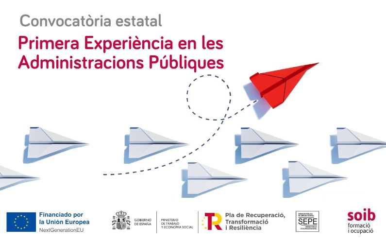 Información y ofertas del programa Primera Experiencia en las Administraciones Públicas para el periodo 2023-2024