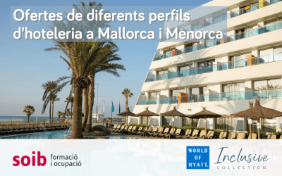 El grup Hyatt ofereix 66 llocs de feina de diferents perfils per a hotels ubicats a Mallorca i Menorca