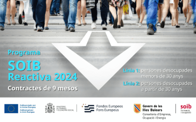 Información y ofertas del programa de fomento de empleo SOIB Reactiva 2024