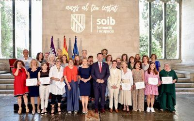 El Govern conmemora el 25 aniversario del SOIB distinguiendo a los primeros funcionarios del Servicio Público de Empleo de las Illes Balears
