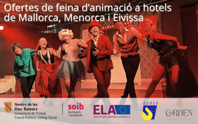 Garden Hotels busca profesionales de animación para la temporada de verano en Mallorca, Menorca e Ibiza