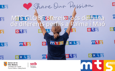 MTS GLOBE ofereix llocs de feina de diferents perfils professionals a Palma i Maó