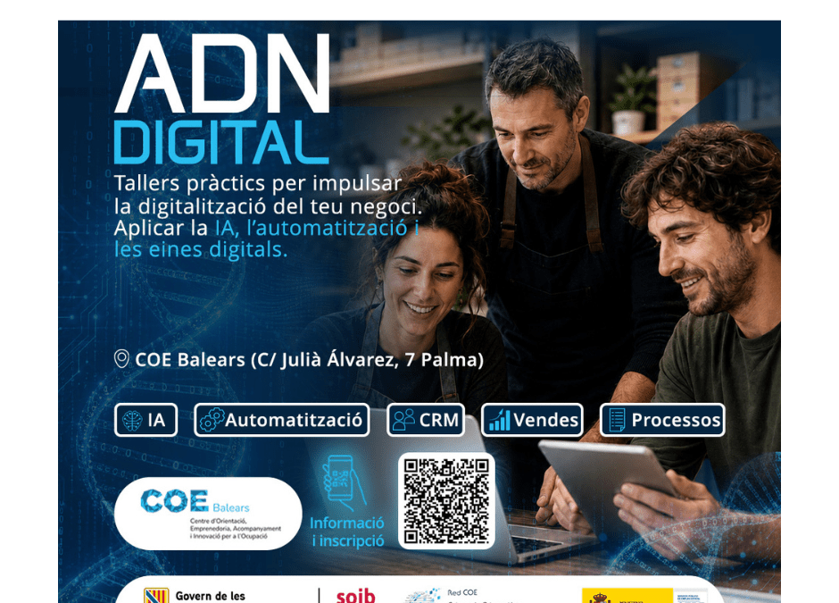 El COE Balears impulsa el crecimiento del tejido empresarial y el autoempleo con el programa «ADN Digital»